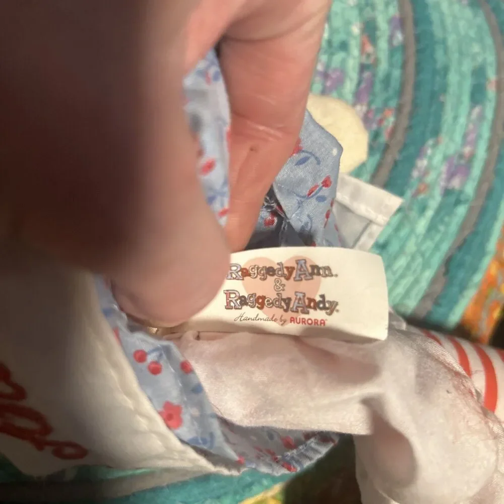 Classic Raggedy Ann by Aurora Is Dressed In Vintage-inspired Fabrics